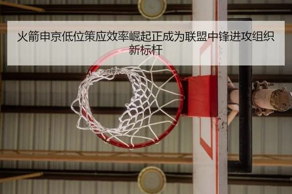 火箭申京低位策应效率崛起正成为联盟中锋进攻组织新标杆